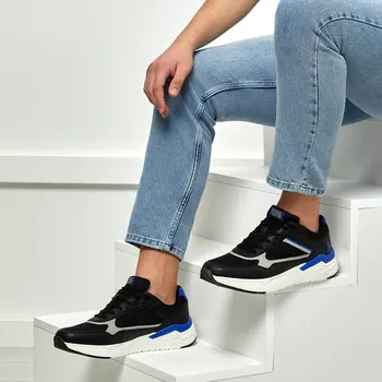 

FLO SUN Black Male Sports Shoes U.S. POLO ASSN.