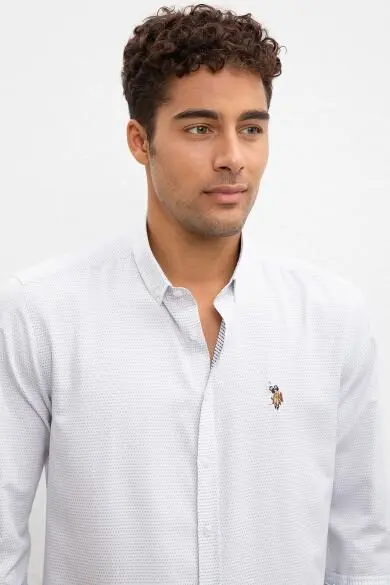 U.S. POLO ASSN. Мужской тканый гомлек