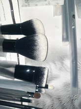 DUcare-Juego de brochas de maquillaje, 8-27 Uds., negro, profesional, pelo Natural, base en polvo, colorete, sombra de ojos