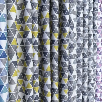 

Curtains on the windows to the room, bedroom, living room, hall, kitchen, Horn dense on the curtain tape, on eyelets, colored blue, pink, yellow, gray