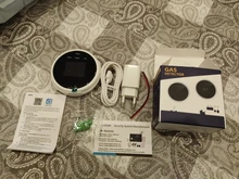 EARYKONG Wifi Natural Sensor de Gas Combustible hogar inteligente Gas GLP Detector de alarma Detector de fugas Sensor Wifi detectores de temperatura de la