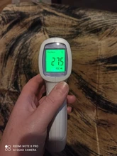 Termómetro infrarrojo sin contacto para bebés y adultos, medidor de temperatura Digital con pantalla LCD, 1 ud.