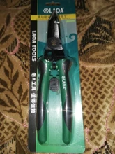 Cutter Hand-Tools Wire-Stripper-Cable Electrician-Pliers Terminal-Crimping Multifunctional