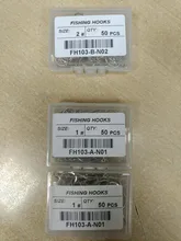 Hook-1 Offset Sharp Fishing Long-Shank High-Carbon-Steel Barbed Narrow 50pcs/Box --10