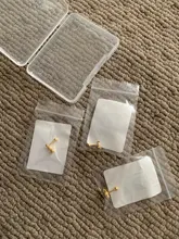 CANNER-Pendientes de plata de ley 925 para mujer, Piercing para el lóbulo de la oreja, hueso del oído, hebilla de cartílago, estilo coreano
