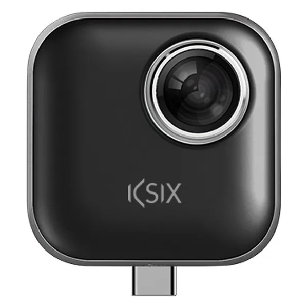 Камера 360 ° для смартфона 3,3 MPX 1080p Black