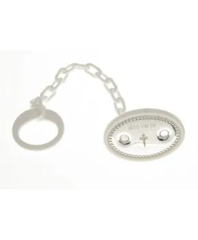 

White Celtic RC pacifier