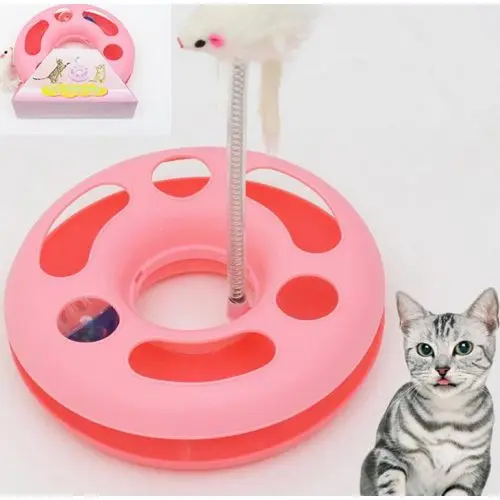 crazy circle cat toy