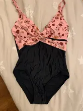 Sexy de una sola pieza traje de baño mujeres 2021 nuevo Floral traje de baño trajes de baño traje de talla grande traje de baño de playa para mujer