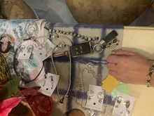 Anslow-Llavero de cuero con forma de gota de agua para mujer, cuentas hechas a mano, llavero de coche, joyería, bolso, abalorio, regalo, LOW0004KY, 2019