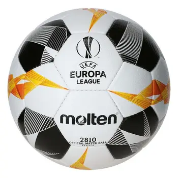 

Football Molten F5U2810-G19 UEL White Leatherette (Size 5)