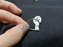 CACANA-anillos de acero inoxidable para parejas, oro rosa, antialergia, lisa, sencilla, Bisutería