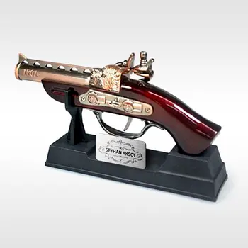 

Personalized Antique Gun Looking Trinket Lighter Reliable Quality Cost Effective Special Design Fever Cigaret Gift