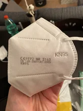 Mascarillas faciales KN95 CE FFP2, máscaras protectoras de 5 capas con filtro, para el cuidado de la salud, transpirables, 95%, 70 Uds.