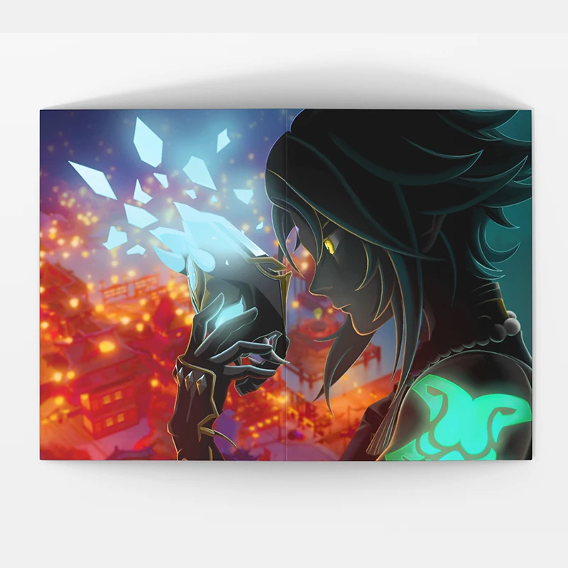 Рисунок 6 - Обложка на паспорт аниме Genshin