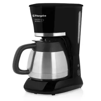 

DRIP COFFEE ORBEGOZO CG 5012 - 800W - 10-12 MUGS-THERMO JUG 1L-PROTECTION ANTI-DRIP-PERMANENT FILTER REMOVABLE-