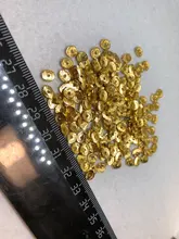 (29958)200 Uds 6*6*5MM Chapado en bronce antiguo de aleación de Zinc redondos o curva cepillado discos espaciador los malos resultados de la joyería de accesorios