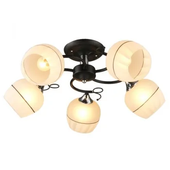 

Chandelier ceiling 5*60 W E27 md.3314-5-S BK + CH