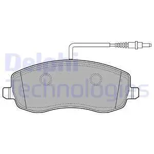 Колодки дисковые п.\ Peugeot 807 2.2HDi, Fiat Ulisse 2.2D, Citro