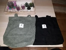 MABULA-Bolso de compras de pana plegable, informal, ecológico, de alta calidad, bolso reutilizable para las compras, ligero