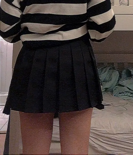 Soft girl E-girl Y2K High Waist Pleated Skirt photo review