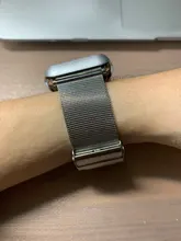 Milanese-Correa de reloj para Apple Watch, pulsera de acero inoxidable para hombre y mujer, 38mm, 42mm, 44mm, 40mm, 3 4 5 6 SE