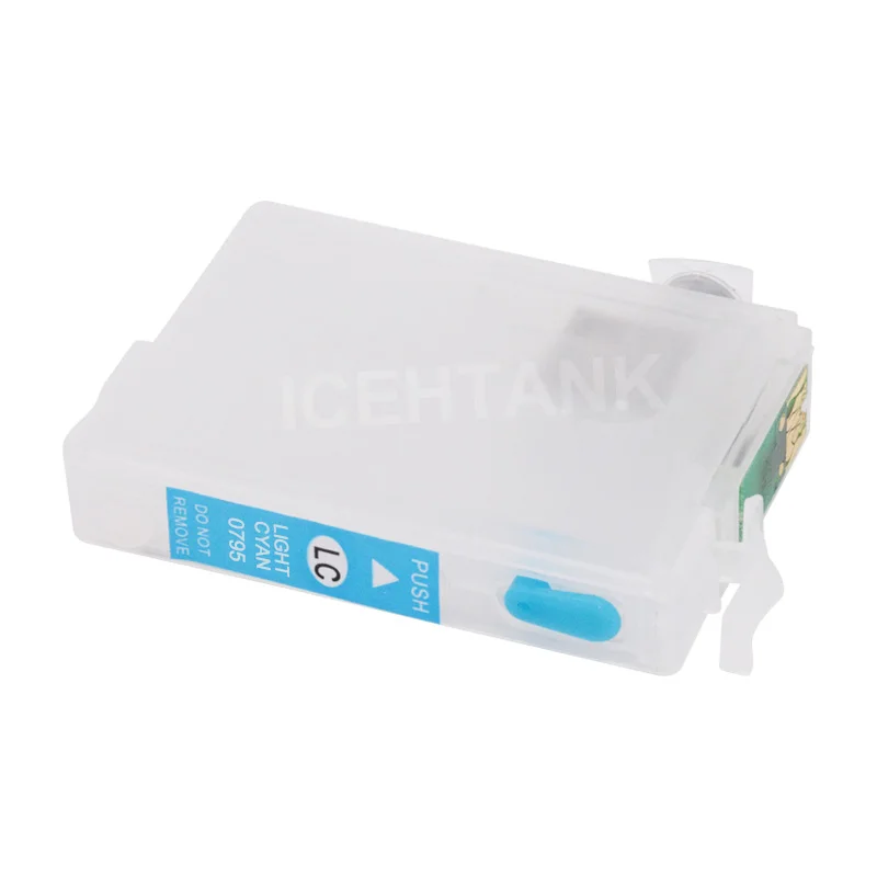 Чернильный картридж ICEHTANK T0801 для принтеров Epson Stylus Photo P50 T59 R265 270 285 290 360 RX560 585 610