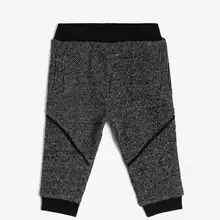 Coton Kids/черные детские спортивные штаны