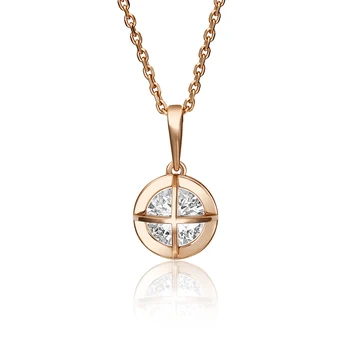

Pendant made of 585 Gold, Platinum brand, art. 03-3073-00-501-1110-67