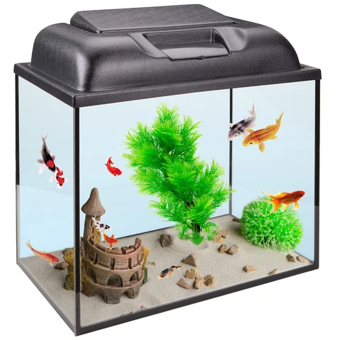 Veel Aanleg nakoming Het Aquarium Is Rechthoekig 35 Liter. Met Deksel, 42X25X39 Cm|Aquariums &  reservoirs| - AliExpress