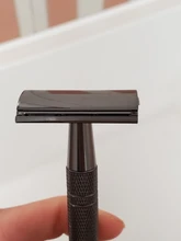 Maquinilla de afeitar de doble filo, maquinilla de afeitar de doble filo con 10 cuchillas de afeitar, Premium Wet, clásica, de Metal, se adapta a todas las cuchillas de afeitar estándar