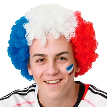 

Afro wig colors French flag
