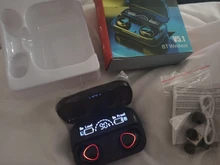 Auriculares inalámbricos TWS con Bluetooth, cascos impermeables con pantalla HD LED, micrófono Dual, estéreo de graves para juegos