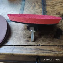 Juego de discos de lijado, gancho y bucle, papel de arena de 125mm con almohadilla de respaldo, adaptador de taladro para Herramientas de limpieza de pulido, 10 Uds.