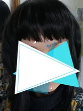 MUMUP-extensiones de cabello sintético falso para mujer, pinza con flecos en flecos, pinzas para el pelo, accesorios para el cabello, extensiones de cabello