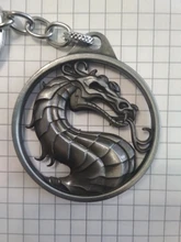 LLavero de dragón para coche, juego novedoso, Llavero de Metal de llavero de Mortal Kombat, para regalo, llavero, joyería para coches