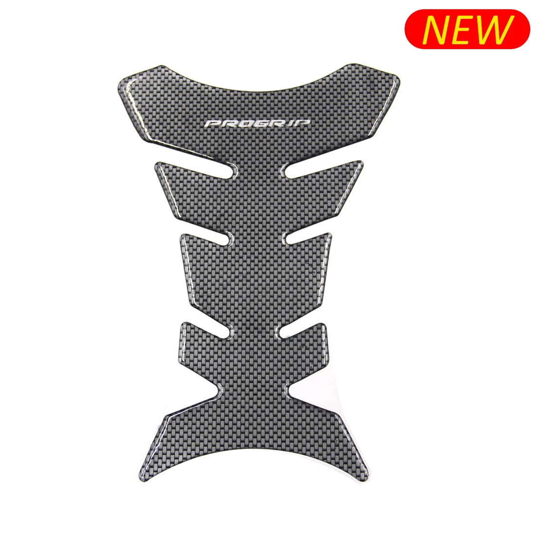 grey Rubber Tank Pad Protector Gas Oil Fuel Decal Sticker Motorcycle ATV Vehicles Fuel Tank Sticke