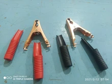 Hot Car Alligator Clips Battery Clamps Crocodile Clip 100A Red+Black
