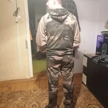 Chándal de camuflaje deportivo para hombre, conjunto de Sudadera con capucha, chaqueta + Pantalones, Otoño, 2 piezas