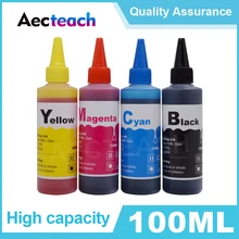 Aecteach СНПЧ чернила пополнение комплект для Canon PG445 CL446 PG-445 PG 445 PG440 CL446 PG 440 PG510 CL511 PG40 CL41XL картриджи 100 мл краситель