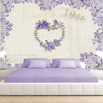 

Wall mural-Vintage heart - 250x175 cm