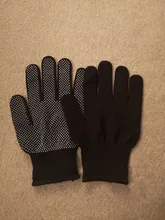 Alisador de pelo permanente para peluquería, guantes de dedos resistentes al calor, herramientas de diseño para cuidado del cabello, Guantes Térmicos de estilismo, 1 par