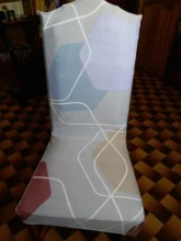 Chair Case Universal Home Removable Restaurant Modern for Party Washable Size-Printed