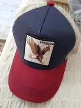 Gorra de béisbol con bordado de animales para hombre y mujer, gorro de béisbol con bordado de animales, estilo camionero, Hip Hop, unisex