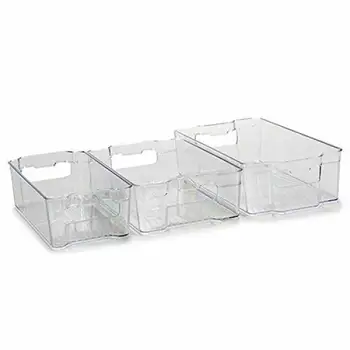 

Organiser (3 Pieces) Transparent