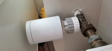Válvula termostática programable TRV ZigBee 3.0, para radiador inteligente, se puede controlar a través de la voz con Alexa