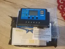 Controller Output-Regulator Home-Battery-Charger 60A Dual-Usb 10A 40A 24V 20A 12V PV