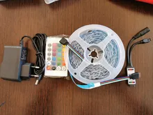 Lámpara de luz de fondo con Bluetooth y WIFI para decoración del dormitorio, controlador Flexible RGB 5050, cadena luminosa, tiras de luz LED