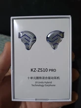 Headset Earphones Earbuds Ear-Monitor Noise-Cancelling Kz Zs10 4BA ZSN Units Hybrid Hifi-Bass