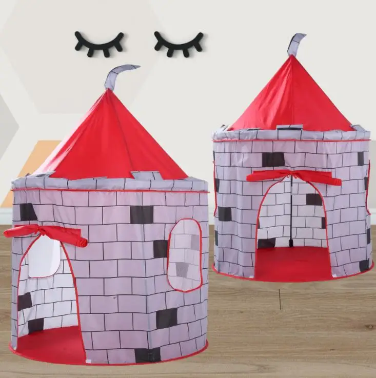 Tienda de Juego plegable Tipi Prince tienda plegable nignos nigno Castillo Cubby Casa de juego nivienos regalos tiendas
